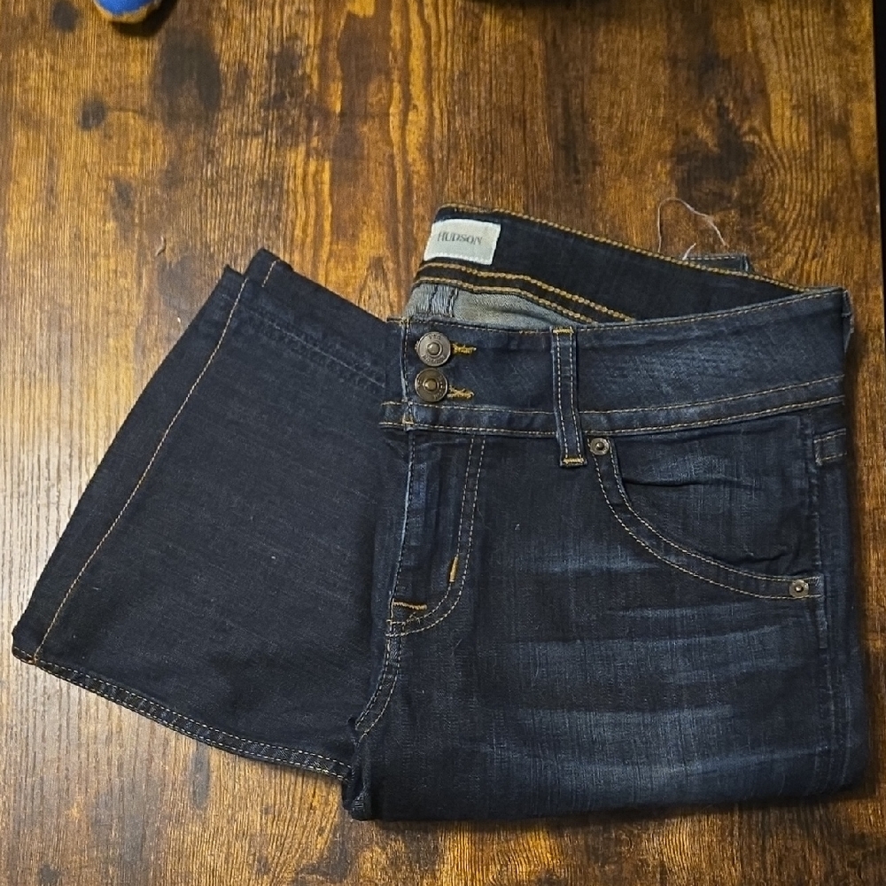 Hudson Jeans Deep Indigo Denim